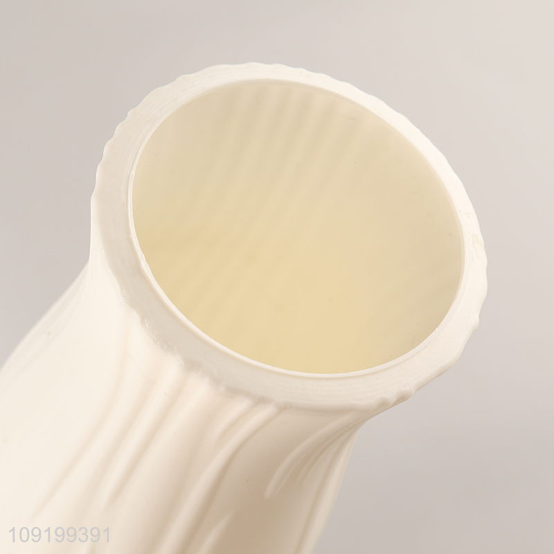 Good Quality Plastic Flower Vase for Home Office Table Centerpieces