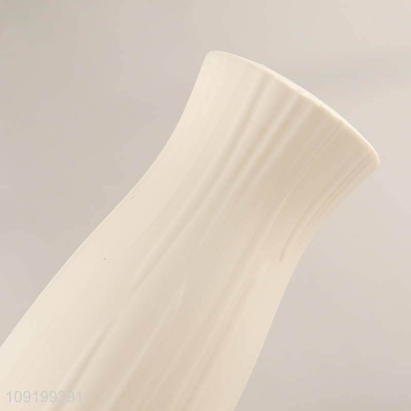 Good Quality Plastic Flower Vase for Home Office Table Centerpieces