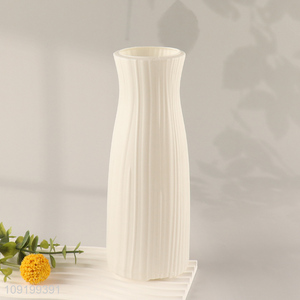 Good Quality Plastic Flower Vase for Home Office Table Centerpieces