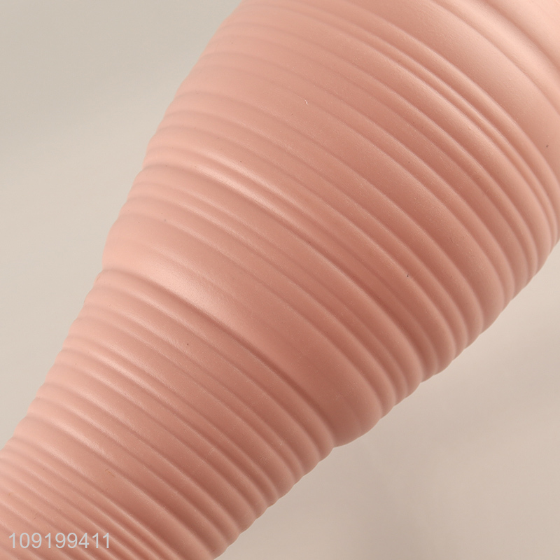 Hot Selling Plastic Flower Vase for Living Room Entryway Decor