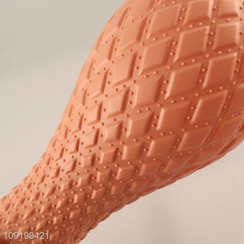 New Product Plastic Flower Vase Ceramic Look Plastic Bud Vase