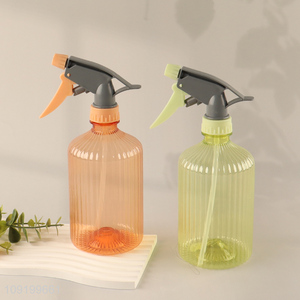 Factory Price Empty Plastic Mist Spray Bottle with Adjustable Nozzle