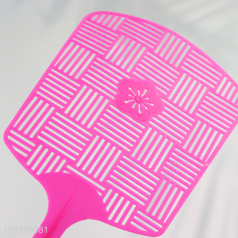Wholesale Telescopic Fly Swatter Manual Plastic Fly Swatter for Indoor Outdoor