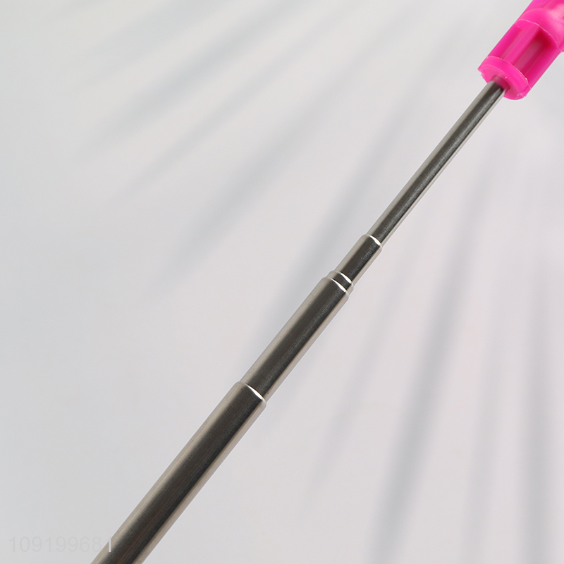 Wholesale Telescopic Fly Swatter Manual Plastic Fly Swatter for Indoor Outdoor