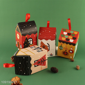 Wholesale 4 Pieces Paper Candy Boxes Treat Boxes Party Favor Boxes