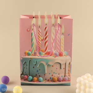 Hot Selling Birthday Gift Bag Reusable Paper Gift Bag for Presents