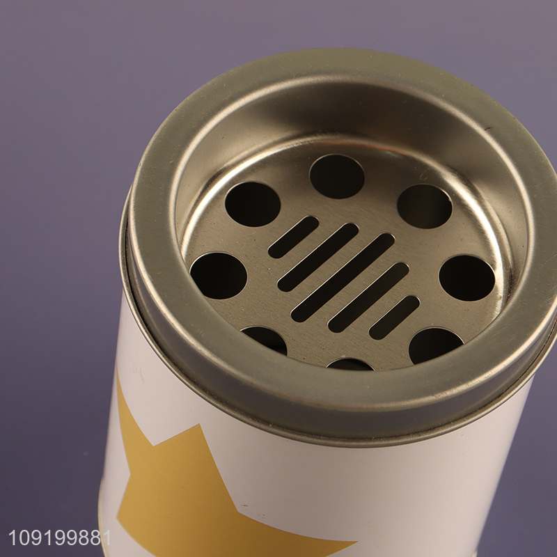 New Arrival Modern Metal Ashtray Tin Ashtray for Indoor Outdoor