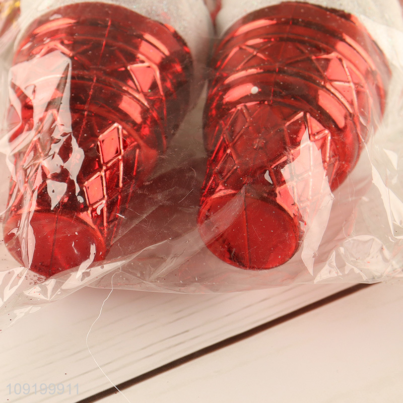 Hot Selling 2 Pieces Ice Cream Cone Ornaments Chritmas Tree Ornaments