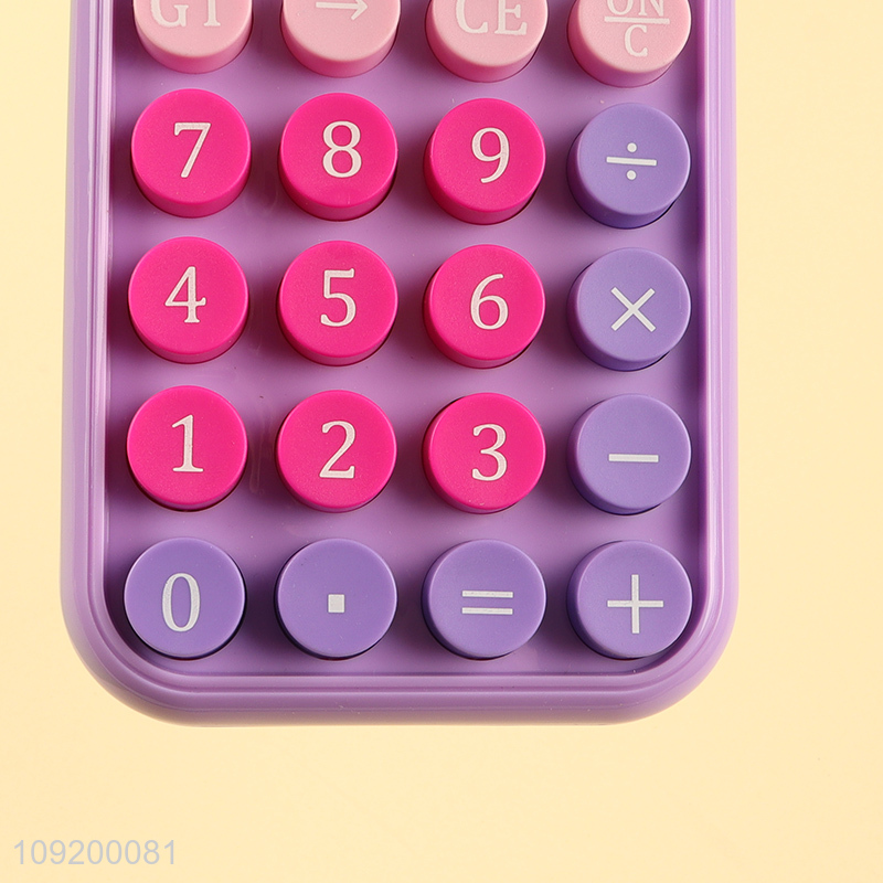 China factory desktop school office colorful electronic calculator for sale