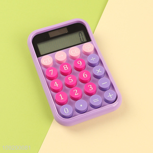 China factory desktop school office colorful electronic calculator for sale