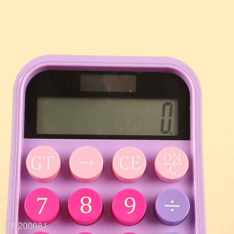 China factory desktop school office colorful electronic calculator for sale