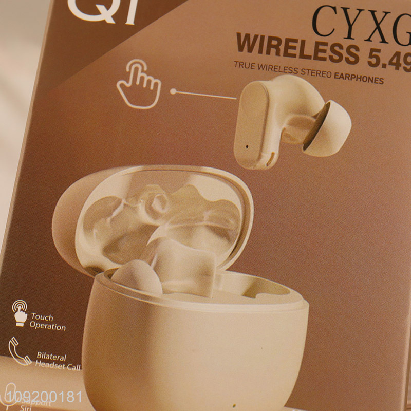 New Arrival Wireless Bluetooth Earbuds In-Ear Music Headphones for iPhone