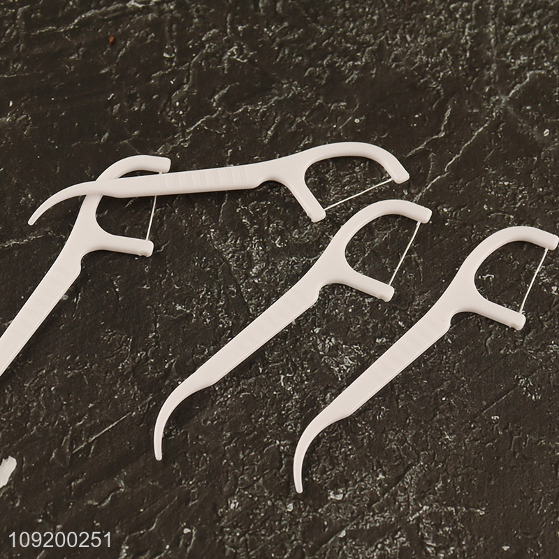 Factory Price 50PCS*3 Disposable Teeth Cleaning Dental Floss Picks