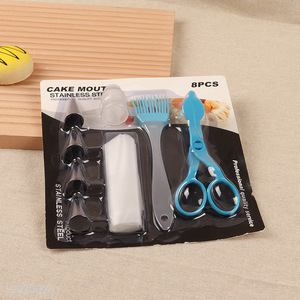China products 8pcs baking tool cake decorating tool set for sale