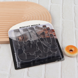 Best sale stainless steel cookies cutter cookies mold biscuit mould set