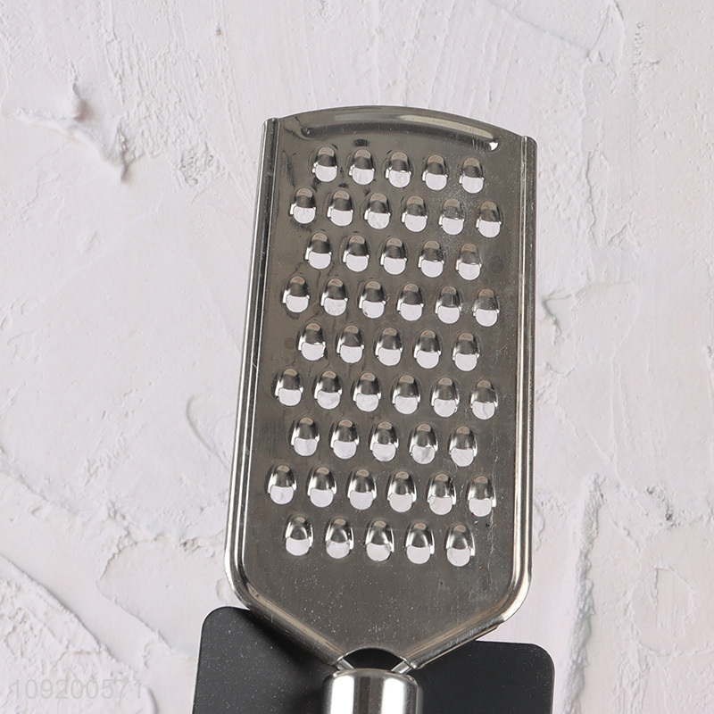 Good selling kitchen gadget stainless steel vegetable greater manual food grater