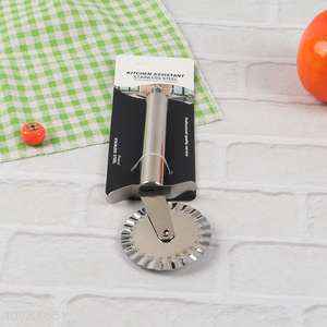 Latest products stainless steel pizza cutter pizza wheel for sale