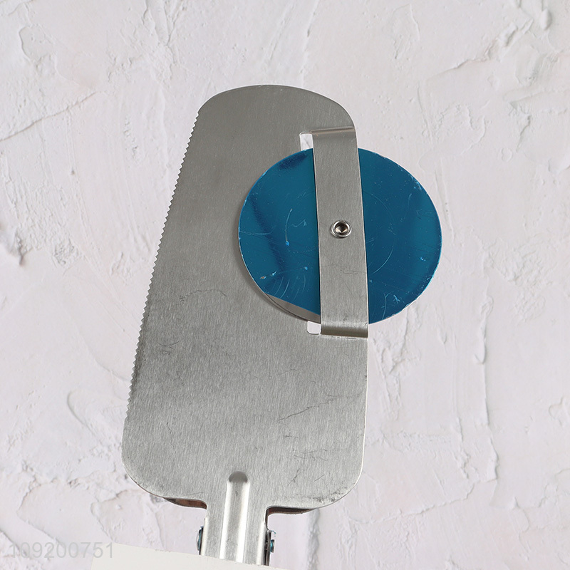 New arrival stainless steel pizza cutter pizza wheel pizza spatula for sale