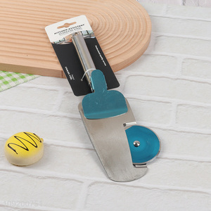 New arrival stainless steel pizza cutter pizza wheel pizza spatula for sale