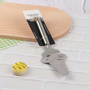 Online wholesale kitchen gadget pizza cutter pizza wheel pizza spatula