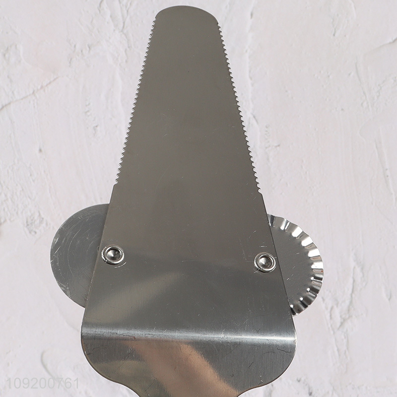 Online wholesale kitchen gadget pizza cutter pizza wheel pizza spatula