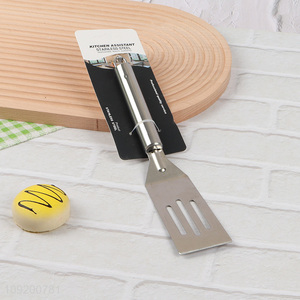 Good selling stainless steel non-stick kitchen utensil slotted spatula