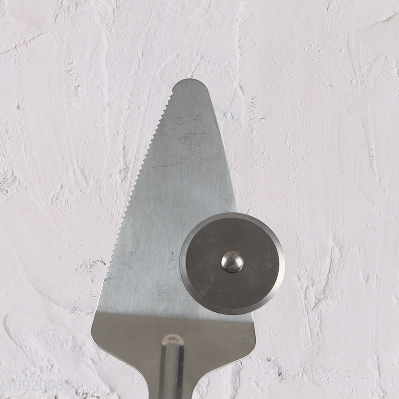 Top products stainless steel pizza cutter pizza wheel pizza spatula