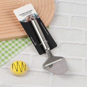 China factory stainless steel cheese tool cheese shovel with long handle