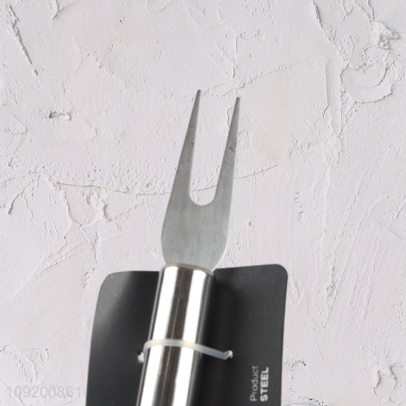 Yiwu market home kitchen gadget stainless steel cheese fork for sale