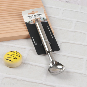 Popular products stainless steel reusable ice cream scoop for sale
