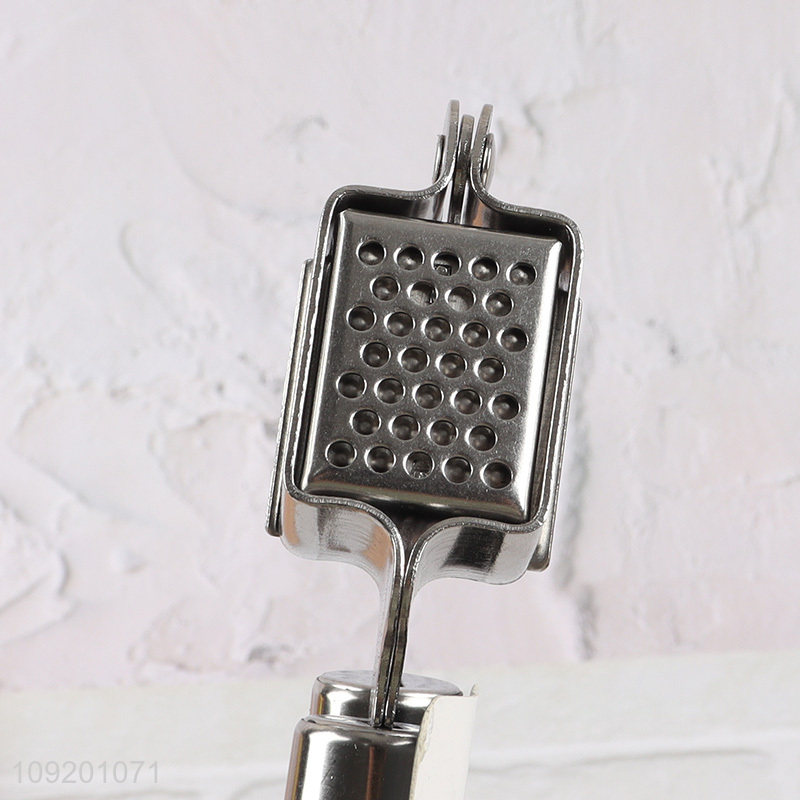 Hot Sale Kitchen Gadgets Stainless Steel Tools Hand Press Garlic Squeezers