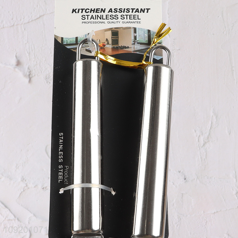 Hot Sale Kitchen Gadgets Stainless Steel Tools Hand Press Garlic Squeezers