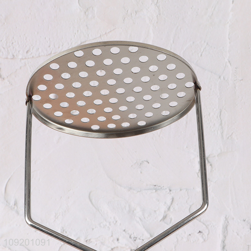 Popular products stainless steel potato press maunal potato masher