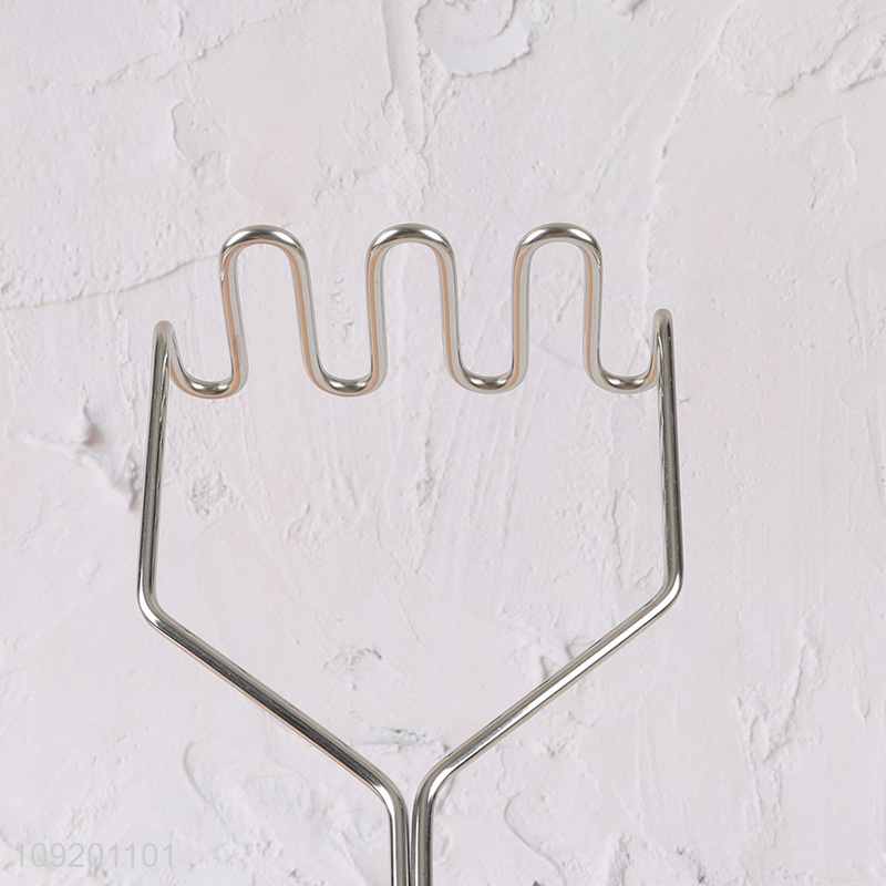New arrival stainless steel potato press maunal potato masher for sale