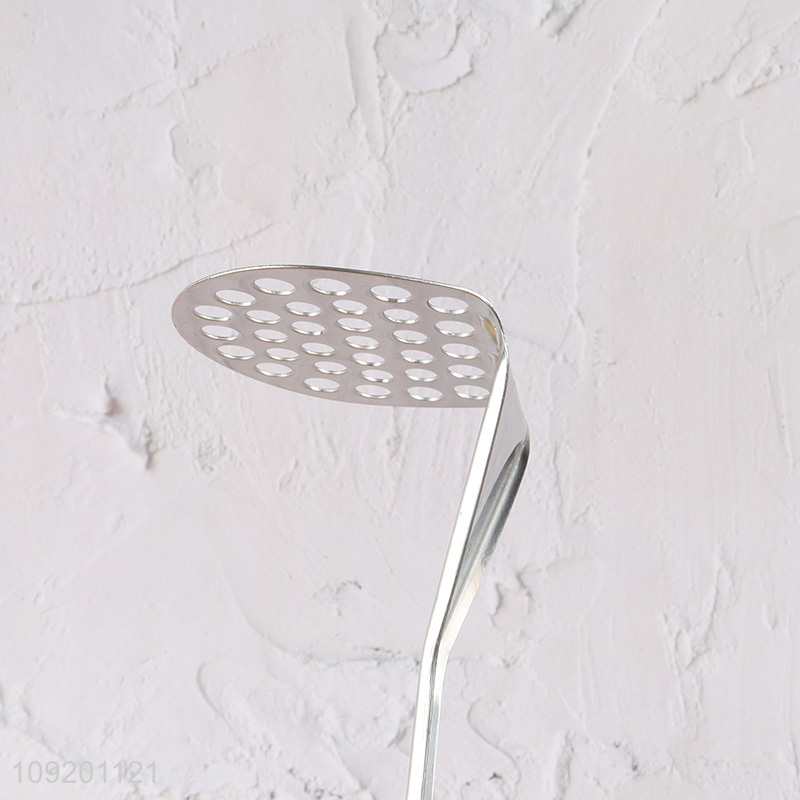 Popular products stainless steel kitchen potato press maunal potato masher
