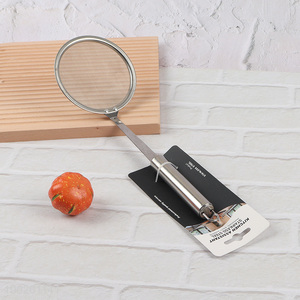 Wholesale Kitchen Tools Stainless Steel Strainers Mesh Oil Strainer