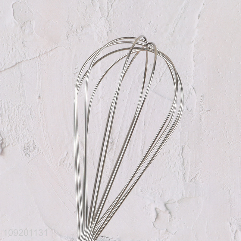 Top products stainless steel manual egg whisk egg beater for kitchen gadget