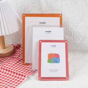 Top selling home decor acrylic photo frame picture frame wholesale