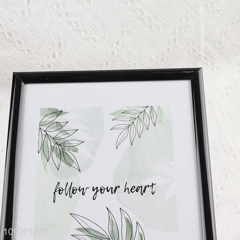 Popular products desktop standing plastic photo frame picture frame