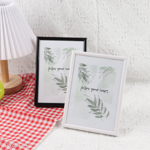 Popular products desktop standing plastic photo frame picture frame