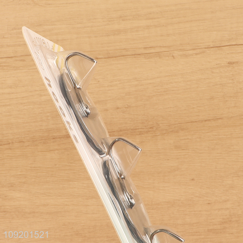 Top selling 3pcs round self-adhesive sticky hook wall hook set