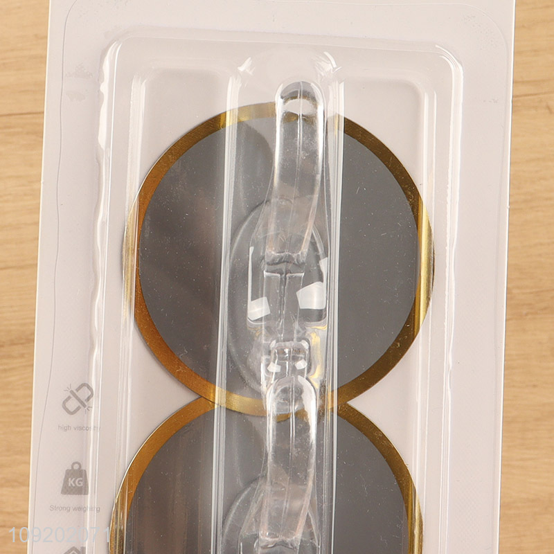New product 3pcs round sticky hook adhesive hook for household