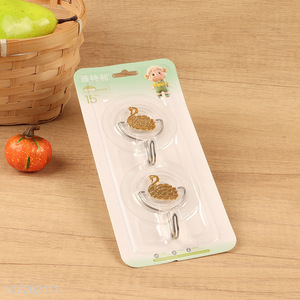 Popular products 2pcs household <em>bathroom</em> sticky hook adhesive hook <em>set</em>