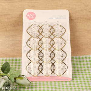 Online wholesale 12pcs household self-adhesive sticky hook adhesive hook