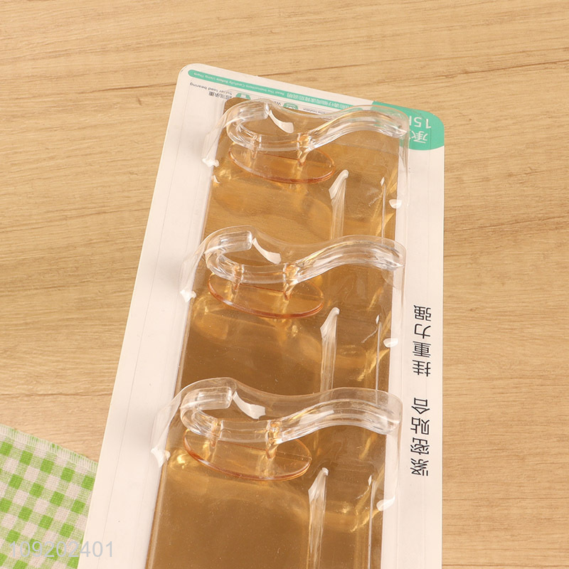 Most popular household kitchen bathroom sticky hook adhesive hook for sale