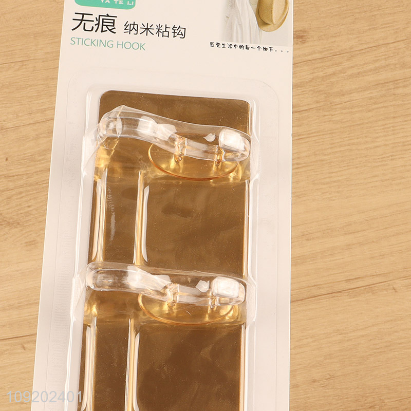 Most popular household kitchen bathroom sticky hook adhesive hook for sale