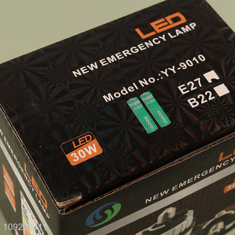 China Wholesale AC90-265V 30W Retractable Led Emergency Light Outdoor Led Emergency Light