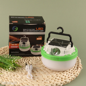 New Arrival DC 5V 40W Portable Retractable Led Solar Type C Rechargeable <em>Emergency</em> <em>Light</em>