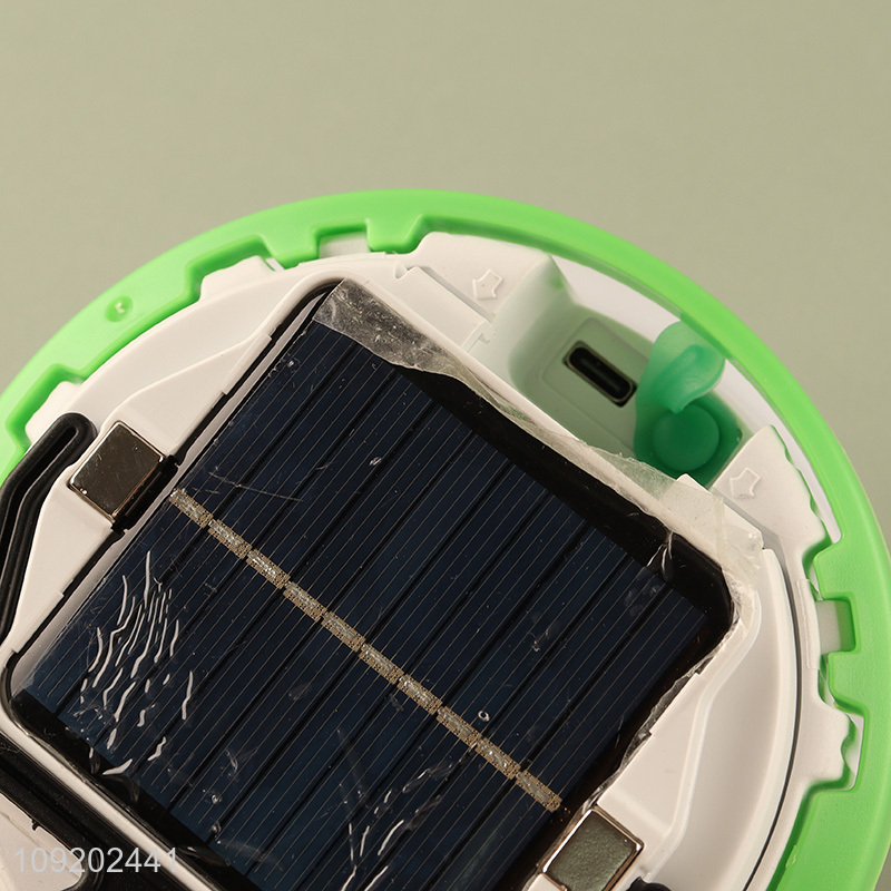 Online Wholesale DC 5V 50W Retractable Led Solar Type C Rechargeable Emergency Lamp