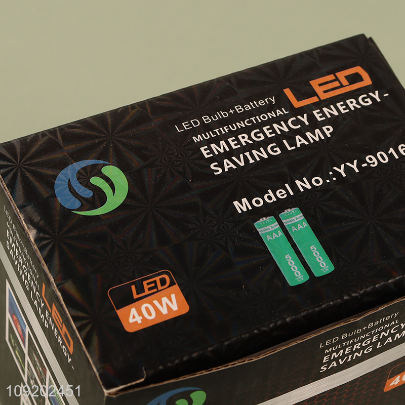 New Product DC 5V 40W Type C Rechargeable Led Emergency Lamp for Indoor Outdoor